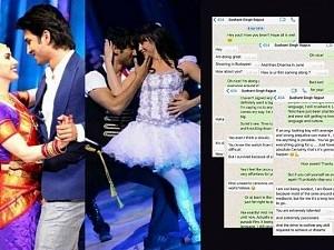 Actress shares screenshots of Sushant's conversation with her: 