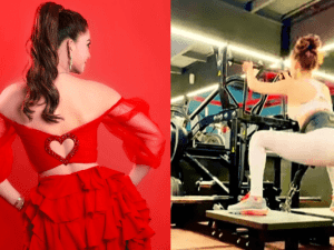 This young actress leaves fans stunned with her 1000 squats workout; viral video ft Urvashi Rautela