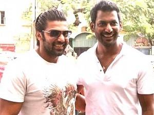 Title of Vishal and Arya’s next film directed by Anand Shankar is here