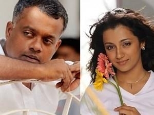 Trisha and Gautham Menon shoot for a new video during lockdown