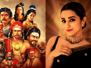 Trisha can't stop from sharing breathtaking and royal pics from Mani Ratnam’s Ponniyin Selvan sets