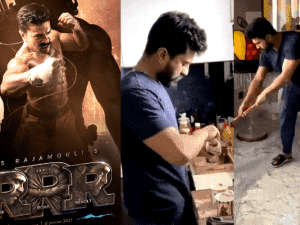 VIDEO: RRR actor Ram Charan takes up SS Rajamouli's Be The Real Man challenge