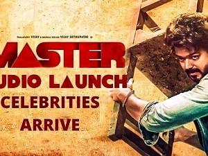 Vijay's Master Audio Launch Live Updates Top stars arrive at the event