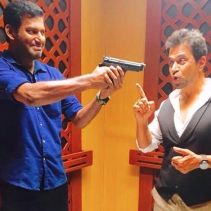 Vishal's Irumbu Thirai climax shot in Ambattur