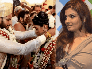 'What was served in buffet'- Raveena Tandon slams Nikhil Kumaraswamy's wedding amid lockdown