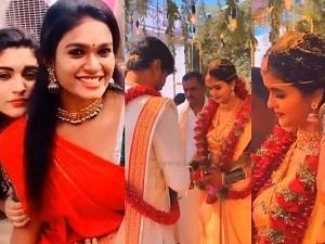 Yaaradi Nee Mohini fame Chaitra Reddy wedding video