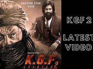 Yash's KGF 2 latest video goes viral directed by Prashant Neel