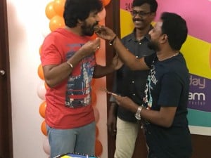 Director Ponram Birthday Celebrations With Seema Raja Movie Team