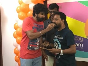 Director Ponram Birthday Celebrations With Seema Raja Movie Team