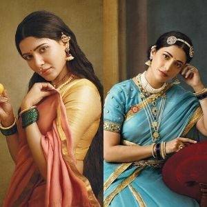 When Ravi Varma's paintings jumped to life with your favorite actresses - The Ultimate Celeb Calendar 2020 for NAAM!
